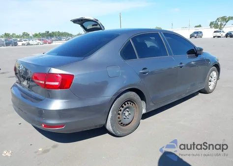 2015 Volkswagen Jetta 2.0L S from USA, damaged, VIN 3VW2K7AJ5FM303359